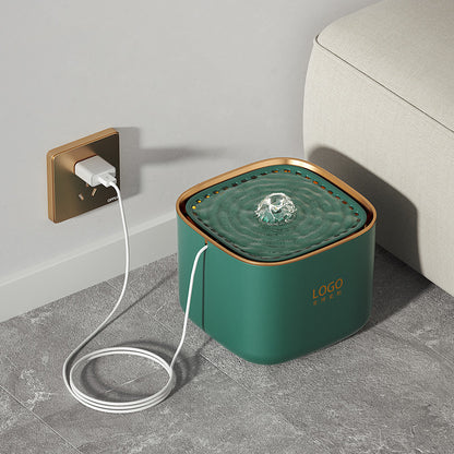 Automatic Pet Water Fountain – Quiet & Fresh Drinking Water