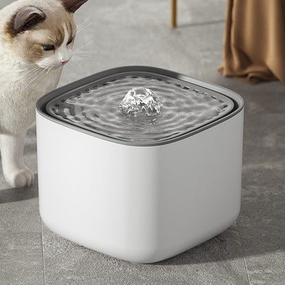 Automatic Pet Water Fountain – Quiet & Fresh Drinking Water